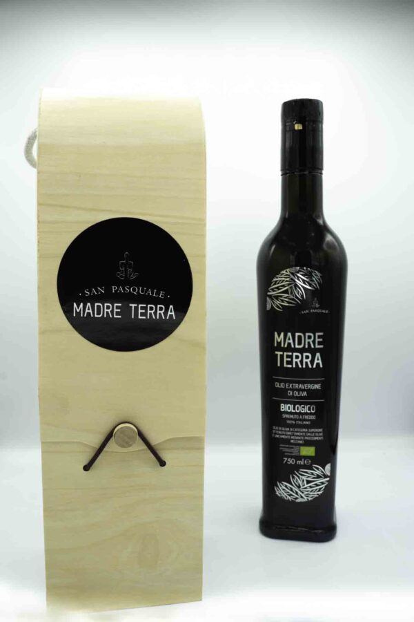 Madre Terra Biologico bottiglia in Cofanetto in Legno